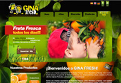 Diseño y programación de sitio web: Gina Fresh